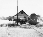 Tramstation Gorredijk circa 1960.