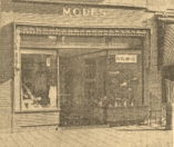 Modemagazijn J.v.d.VEER, Z.W.Dubbele straat.