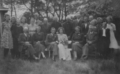 28 juni 1942, trouwfoto F.Coehoorn en F.Coehoorn van der Schaar. (foto via D.Coehoorn)