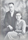 Trouwfoto van Jan en Tjitske 25 maart 1933