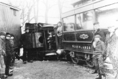 Op 18 februari 1901 ontspoorde een tram op de Hegedyk te Kortezwaag. De ravage was groot.