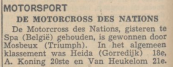 5) Uit de krant van 9-8-1948. De Motorcross des Nations.