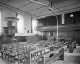 Interieur N.H. Kerk  1959, (foto Delemarre)