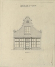 Restauratieplan voorgevel Langewal 436   1949.