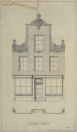 Restauratieplan voorgevel Hoofdstraat 61,  1950