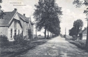 1907 Gezicht op de Marechausseekazerne aan de Stationsweg