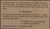 Rouwadvertentie