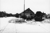 Tramstation Gorredijk circa 1960.