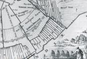 Detail uit kaart Sibrandus van Ockinga 1680