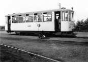 Tram van N.T.M. te Gorredijk in 1947