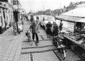 De Woensdagse weekmarkt op de Langewal 1986