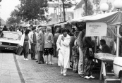 Braderie in augustus 1984