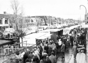 Natte najaarsmarkt in 1976
