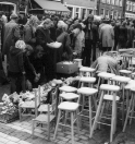 Voorjaarsmarkt te Gorredijk op 3 mei 1976