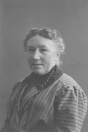 Anna Sikkes v/d Meulen, vrouw van Gerrit Dokter 1851-1940.