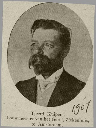 Portret Tjeerd Kuipers.1907